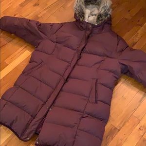 Ralph Lauren Quilted Puffer - Cranberry